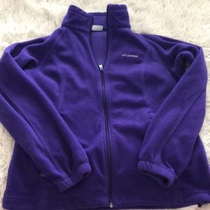 PURPLE COLUMBIA JACKET